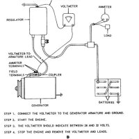 12 Volt Generator Voltage Regulator Wiring Diagram