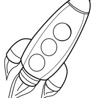 Coloring Pages Rocket