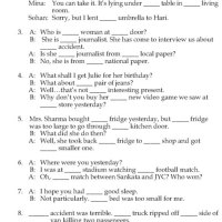 English Grammar Worksheets For Grade 10 With Answers Pdf